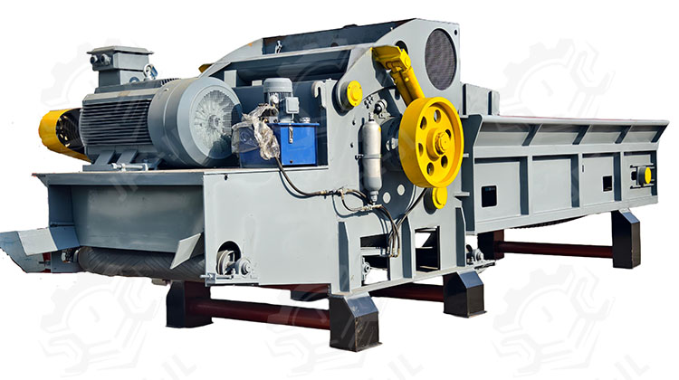 WOOD LOG AND STUMP CRUSHER BY NUMERICAL CONTROL